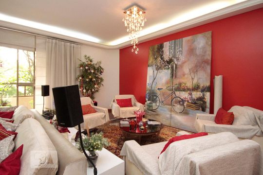 Sala de apartamento para alugar com 3 quartos, 290m² em Santa Cecilia, São Paulo