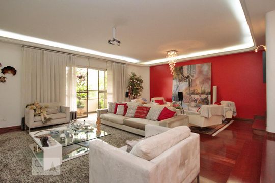 Sala de apartamento para alugar com 3 quartos, 290m² em Santa Cecilia, São Paulo