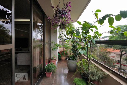 Varanda de apartamento para alugar com 3 quartos, 290m² em Santa Cecilia, São Paulo