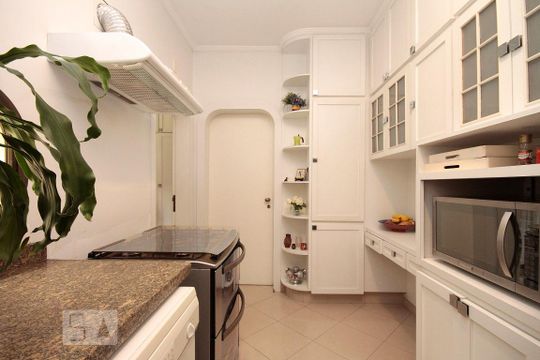 Cozinha de apartamento para alugar com 3 quartos, 290m² em Santa Cecilia, São Paulo