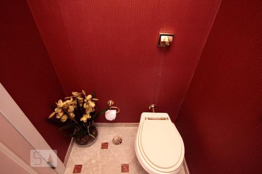 Lavabo de apartamento para alugar com 3 quartos, 290m² em Santa Cecilia, São Paulo