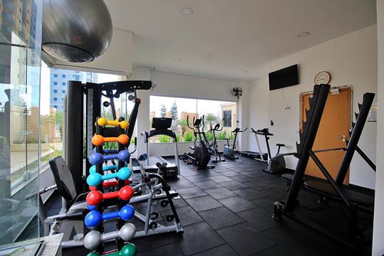 Área comum - Academia de apartamento à venda com 2 quartos, 60m² em Parque das Nações, Santo André