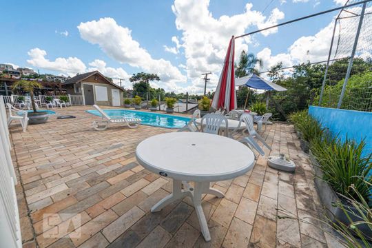 Área comum - Piscina de apartamento à venda com 2 quartos, 64m² em Vila Nova, Novo Hamburgo
