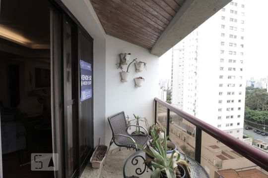 Sacada da Sala  de apartamento à venda com 3 quartos, 186m² em Parque da Mooca, São Paulo