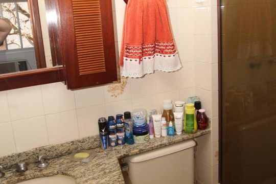 Banheiro da Suíte de apartamento à venda com 3 quartos, 94m² em Méier, Rio de Janeiro