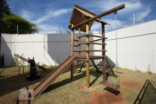 Área comum - playground de apartamento para alugar com 2 quartos, 42m² em Distrito de Bonfim Paulista, Ribeirão Preto