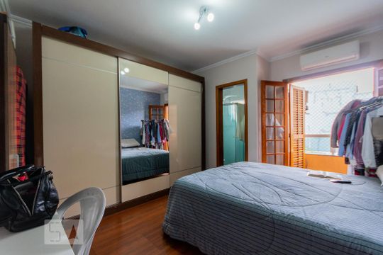 Suite 1 de casa à venda com 2 quartos, 130m² em Vila Alzira, Santo André