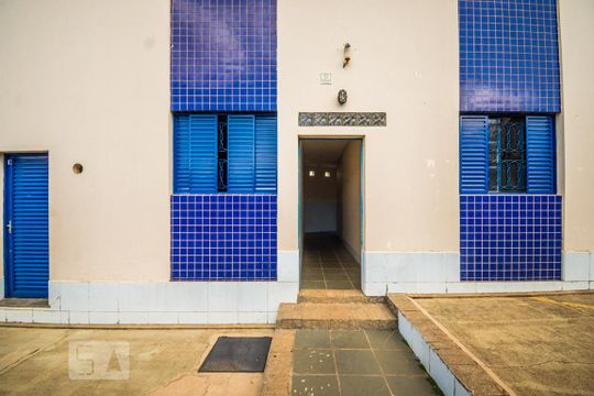 Fachada de kitnet/studio para alugar com 1 quarto, 30m² em Jardim Santa Genebra Ii (barao Geraldo), Campinas