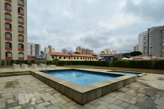 Área comum - Piscina de apartamento para alugar com 2 quartos, 58m² em Vila Guarani (zona Sul), São Paulo