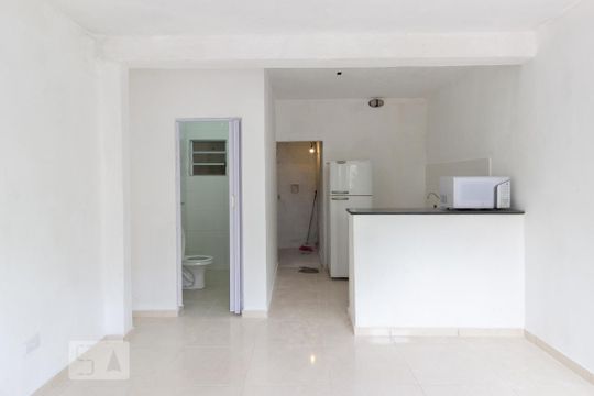 Sala/Quarto de kitnet/studio para alugar com 1 quarto, 28m² em Parque Sao Luis, São Paulo