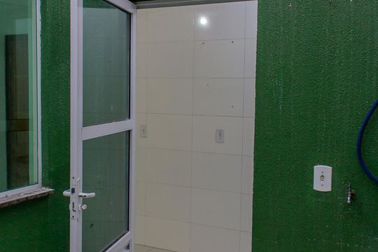 Área de Serviço de kitnet/studio à venda com 2 quartos, 53m² em Parque Gerassi, Santo André