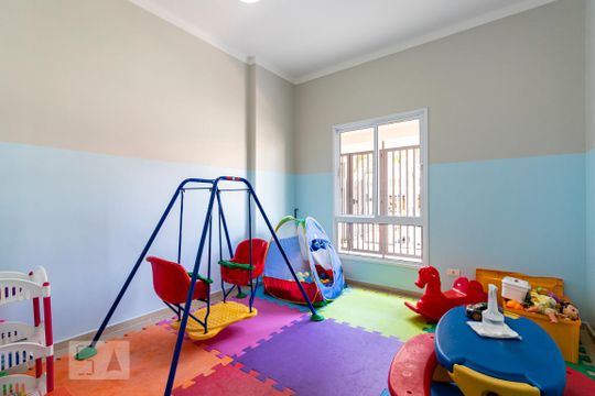 Área comum - Brinquedoteca de apartamento para alugar com 3 quartos, 75m² em Vila Gumercindo, São Paulo