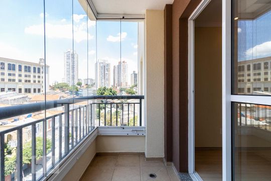 Varanda de apartamento para alugar com 3 quartos, 75m² em Vila Gumercindo, São Paulo