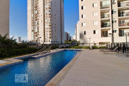 Área comum - Piscina de apartamento à venda com 3 quartos, 64m² em Vila Praia, São Paulo