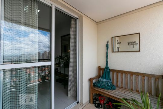 Varanda de apartamento à venda com 2 quartos, 76m² em Mooca, São Paulo