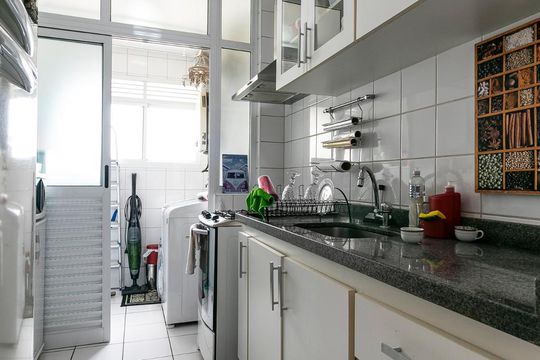 Cozinha de apartamento à venda com 2 quartos, 76m² em Mooca, São Paulo