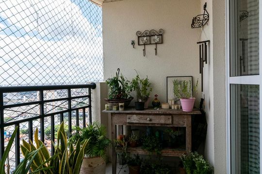 Varanda de apartamento à venda com 2 quartos, 76m² em Mooca, São Paulo