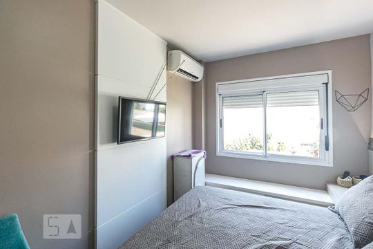 Quarto 2 de apartamento à venda com 2 quartos, 51m² em Rio Branco, Porto Alegre
