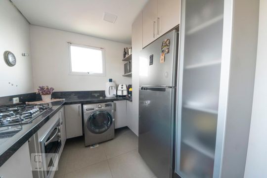 Cozinha e Área de Serviço de apartamento à venda com 2 quartos, 105m² em Santa Teresa, São Leopoldo