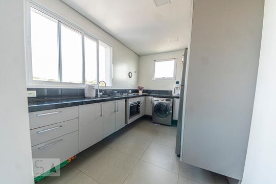 Cozinha e Área de Serviço de apartamento à venda com 2 quartos, 105m² em Santa Teresa, São Leopoldo