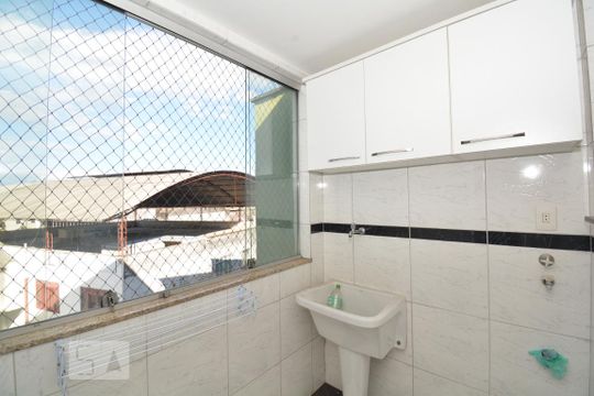 Cozinha e Área de Serviço de apartamento à venda com 2 quartos, 70m² em Vaz Lobo, Rio de Janeiro