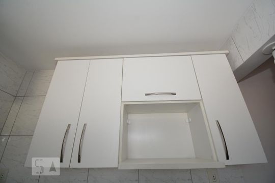 Cozinha e Área de Serviço - Armários de apartamento à venda com 2 quartos, 70m² em Vaz Lobo, Rio de Janeiro