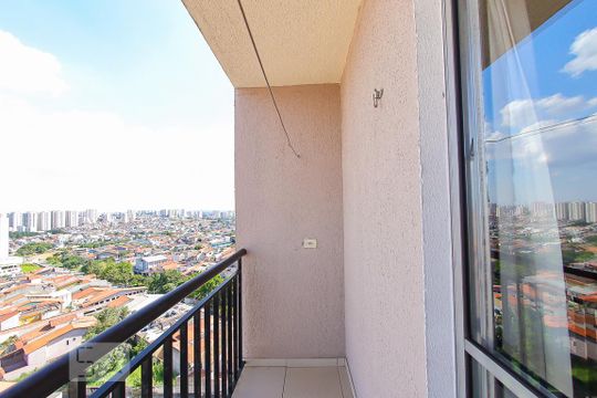 Sacada da Sala de apartamento à venda com 2 quartos, 48m² em Parque Continental, Guarulhos