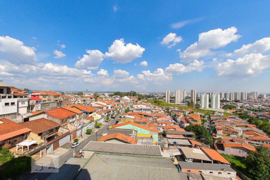 Vista da Sacada da Sala de apartamento à venda com 2 quartos, 48m² em Parque Continental, Guarulhos