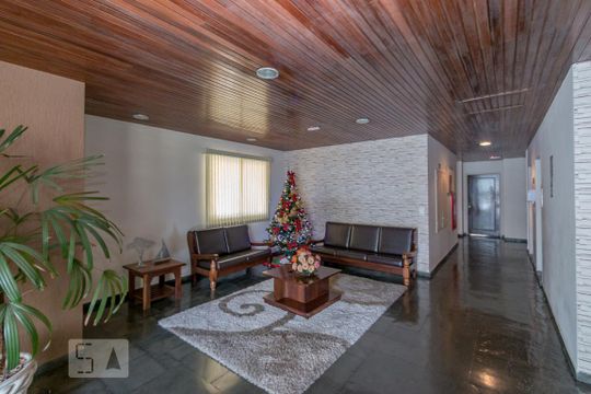 Hall de Entrada de apartamento para alugar com 1 quarto, 50m² em Vila Congonhas, São Paulo