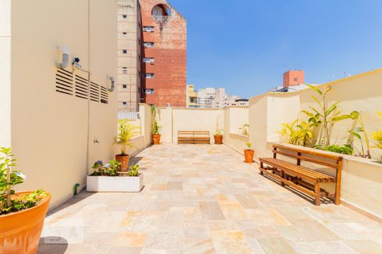 Terraço de apartamento para alugar com 1 quarto, 38m² em Consolação, São Paulo