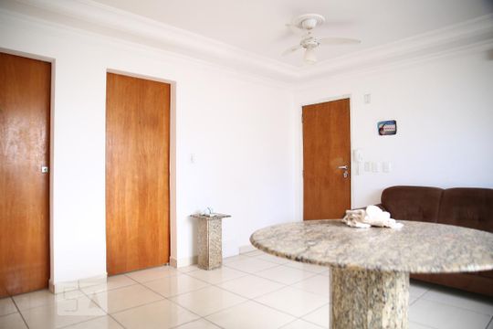 Sala/Cozinha de apartamento para alugar com 3 quartos, 92m² em Aviação, Praia Grande