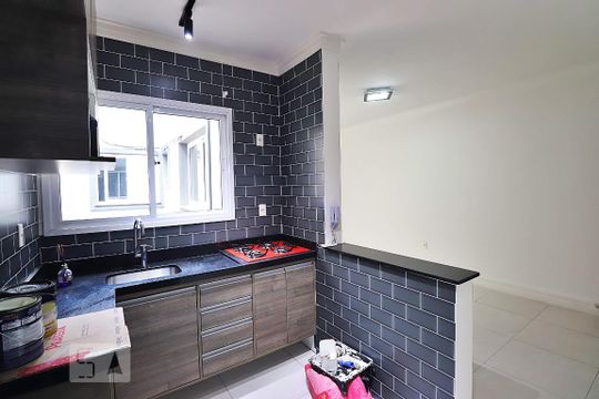 Cozinha de apartamento à venda com 3 quartos, 140m² em Vila Pires, Santo André