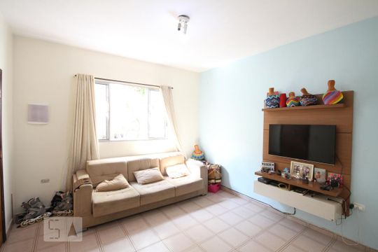 Sala de casa para alugar com 3 quartos, 110m² em Vila Gumercindo, São Paulo