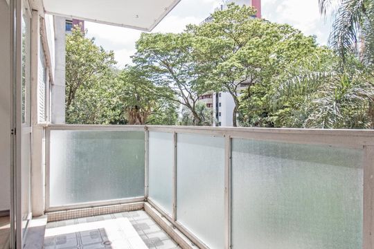  Varanda de apartamento para alugar com 3 quartos, 118m² em Brooklin Novo, São Paulo