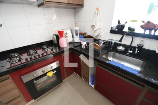 Cozinha de apartamento à venda com 2 quartos, 75m² em Jardim Chapadão, Campinas