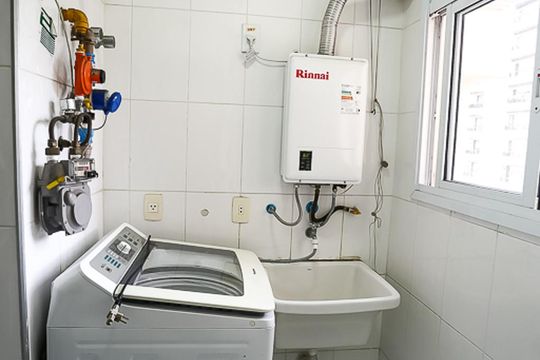 Área de Serviço de apartamento à venda com 3 quartos, 100m² em Vila Andrade, São Paulo
