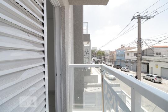 Sacada da Suite   de apartamento para alugar com 1 quarto, 34m² em Vila Prudente, São Paulo