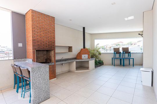 Área comum - Churrasqueira de apartamento à venda com 2 quartos, 50m² em Vila Dom Pedro Ii, São Paulo