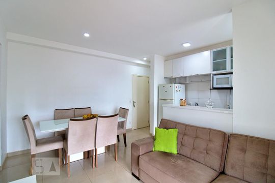 Sala de apartamento para alugar com 1 quarto, 45m² em Fazenda Morumbi, São Paulo