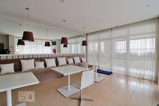 Área comum - Salão de festas de apartamento para alugar com 1 quarto, 45m² em Fazenda Morumbi, São Paulo