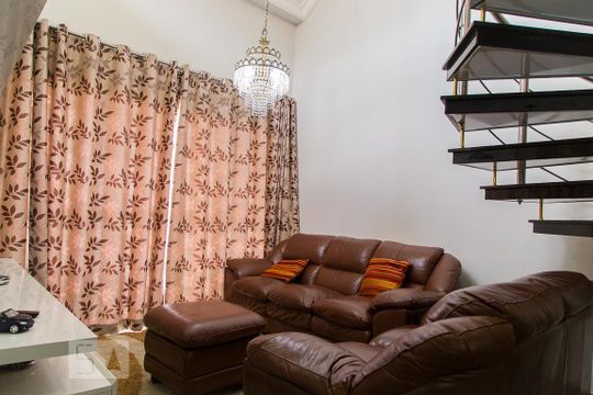 Sala de Estar de apartamento à venda com 3 quartos, 200m² em Jardim Oriental, São Paulo