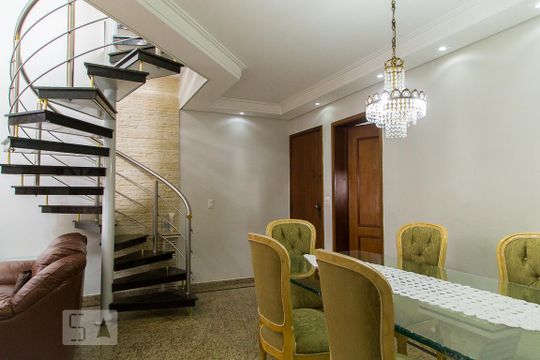 Sala de Jantar de apartamento à venda com 3 quartos, 200m² em Jardim Oriental, São Paulo