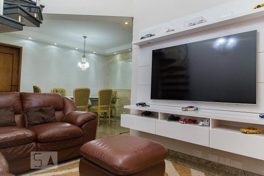 Sala de Estar de apartamento à venda com 3 quartos, 200m² em Jardim Oriental, São Paulo