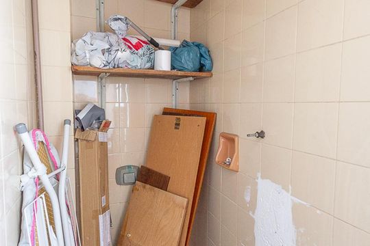 Banheiro de Serviço de apartamento à venda com 2 quartos, 80m² em Fonseca, Niterói