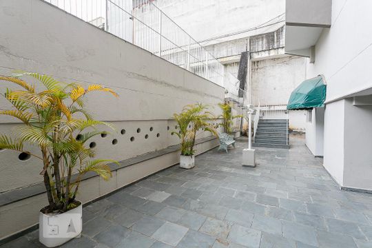 Área comum de apartamento à venda com 1 quarto, 49m² em Pinheiros, São Paulo