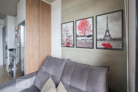 Sala de kitnet/studio à venda com 1 quarto, 35m² em Jardim Novo Santo Amaro, São Paulo