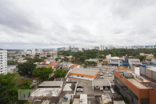 Vista de kitnet/studio à venda com 1 quarto, 35m² em Jardim Novo Santo Amaro, São Paulo