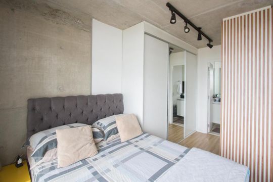 Quarto de kitnet/studio à venda com 1 quarto, 35m² em Jardim Novo Santo Amaro, São Paulo