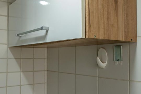 Detalhe - Área de Serviço de apartamento para alugar com 2 quartos, 58m² em Residencial Eldorado, Goiânia