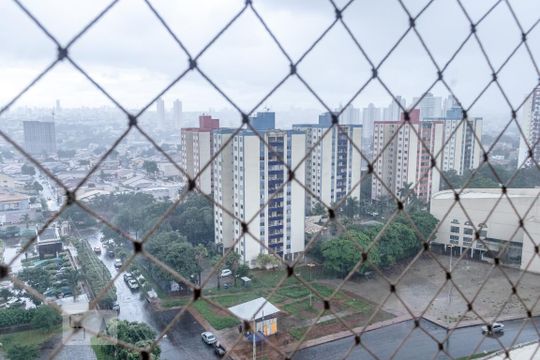Vista Quarto 2 de apartamento para alugar com 2 quartos, 58m² em Residencial Eldorado, Goiânia